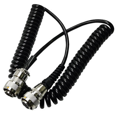 2143056 Stroomvoorziening Spiraalkabels 0,5M Spiraaldraad 10 pin -10 gaten W195 W200 Een scherm dieptebeheerder