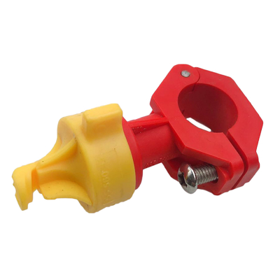 05556014 Gele Rode Plastic Basis 20+6 van de Nevelpijp Wegenbouwgebruik