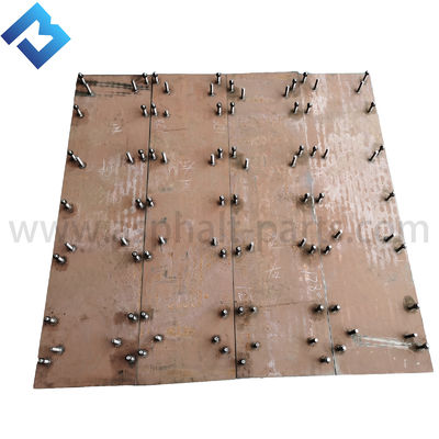 Asphalt Paver Parts AB500-3TV 2310096 Screed Plaat Kit Material NM400 H450400