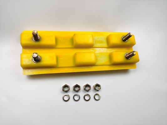 2102699 Polyurethaanrubberblok met drie ribben voor freesmachine W2200