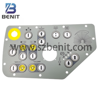 warm product asfalt asfaltbakkers onderdelen hoofdconsole knop paneel film sticker oude generatie met stickers