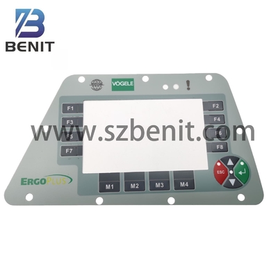 warm product asfalt asfaltbakkers onderdelen hoofdconsole knop paneel film sticker oude generatie met stickers