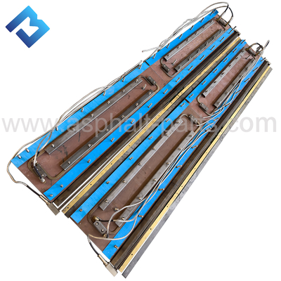 Hoogwaardige VB78 Basis Afwerkgereedschap Set Kachel Voor Asfaltbestratingsmachine Afwerkplaat Set Materiaal NM400 Hardox450