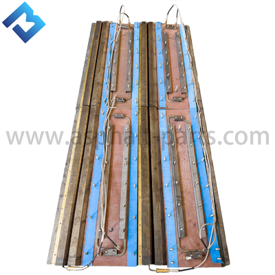 Hoogwaardige VDT-V78 VOE80873631 Schroefstoof voor asfaltmakelaar Schroefplaat materiaal NM400 Hardox400