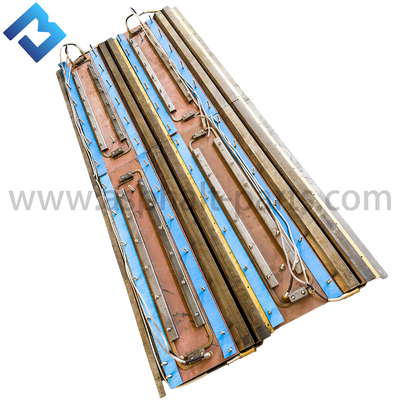 Hoogwaardige VDT-V78 VOE80873631 Schroefstoof voor asfaltmakelaar Schroefplaat materiaal NM400 Hardox400