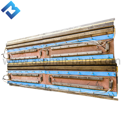 Hoogwaardige VDT-V78 VOE80873631 Schroefstoof voor asfaltmakelaar Schroefplaat materiaal NM400 Hardox400