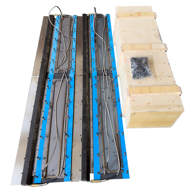 Hoge kwaliteit AB500-2TV Basic Screed Plate voor Asfalt Paver Stove 2051692 Screed Plate Kit Materiaal NM400 Hardox400