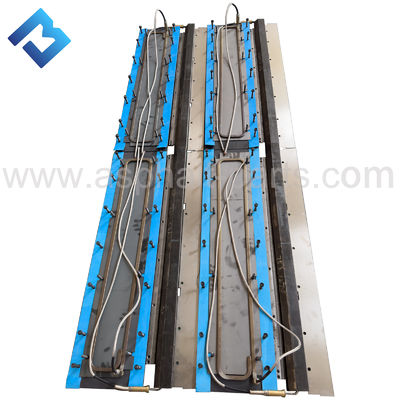 Hoge kwaliteit AB500-2TV Basic Screed Plate voor Asfalt Paver Stove 2051692 Screed Plate Kit Materiaal NM400 H450400