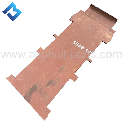 Voor- en achterbodemplaten S1880L-3L 2377338/2377343 voor asfaltvloeren