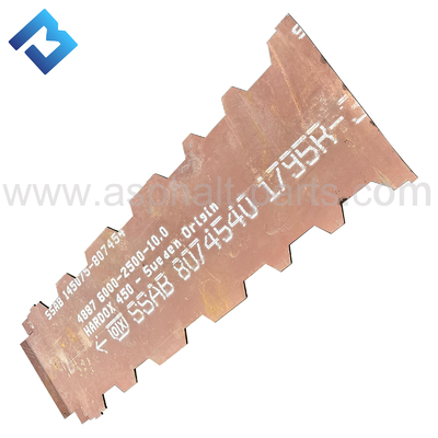 Voor- en achterbodemplaten S1880L-3L 2377338/2377343 voor asfaltvloeren