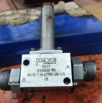 51390510 Elektromagnetisch ventiel HAWE W100 W130H Vervangend ventiel Wegfreesmachine Onderdelen