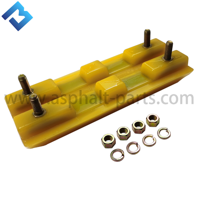 2411112 Polyurethaanrubber blok / Track schoenen freesmachine reserveonderdelen 3 ribben Voor de wegbouw W205/W2000
