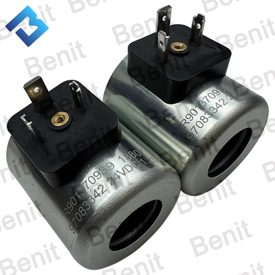 Solenoïde-klepopwikkeling voor freesmachines en asfaltpalen