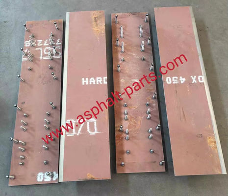 AB500TV Basic Screed Kit 2009421 Screed Plate Kit IJzeren plaat voor asfaltpaten