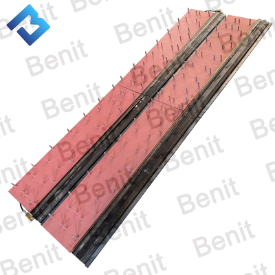 VDT-V88 Elektrische verwarming Dual Tamper Screed Plate Kit RM80873870 IJzeren plaat voor Asfalt Paver Onderdelen
