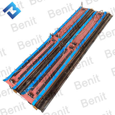 VDT-V88 Elektrische verwarming Dual Tamper Screed Plate Kit RM80873870 IJzeren plaat voor Asfalt Paver Onderdelen