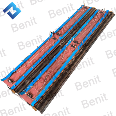 VDT-V88 Elektrische verwarming Dual Tamper Screed Plate Kit RM80873870 IJzeren plaat voor Asfalt Paver Onderdelen