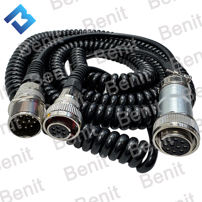 VOLVO Machine Model BENIT Helix Kabel Met Drie Joints Voor Digitale Controller Asfalt Paver VOE 80863376 Deel Naam Ultrasone Sensor
