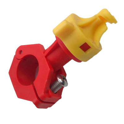 05556014 Gele Rode Plastic Basis 20+6 van de Nevelpijp Wegenbouwgebruik