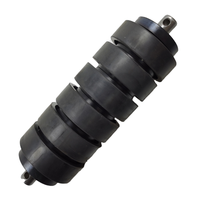 W195 200 205 215 2091189 Rubber Met een laag bedekte Rollen van de Transportbandaandrijving met Handvatten