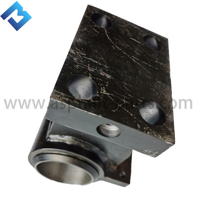 Van de de toebehorengehechtheid ABG325 van de asfaltbetonmolen de transportbandsysteem 80787989 de midden dragende basis van de transportbandschacht