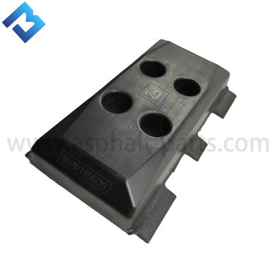 Vervanging 300mm Rubberspoorstootkussens voor  Asphalt Pavers