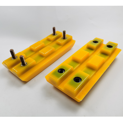 Gele Polyspoorstootkussens voor -Malenmachine W1000F W1300F W100F 2411111