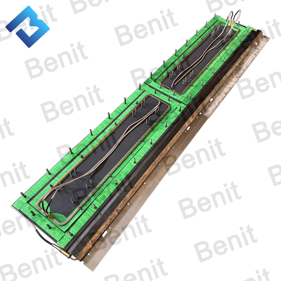 Schroefplaat kit Intermediate sectie Asfalt Paver reserveonderdelen Schroef systeem