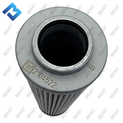 Hoogwaardig Hydraulisch oliefilterelement Filter 2104522 voor freesmachine W2000 W210