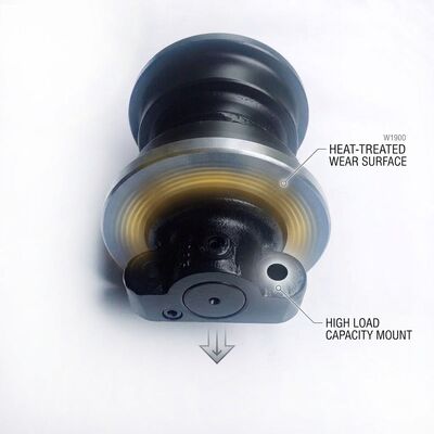 Asphalt Paver Spare Parts W1900 Milling Machine Undercarriage Track Roller Steel Wheel