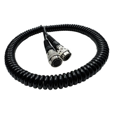 2028733 Gegevenskabel / Spiraalkabel 5-pin - 8-holes Asfaltverhardingsmachine Elektrisch systeem voor de wegbouw