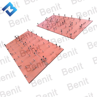 Screed Plate Main Engine Links / Rechts 115080018 115080031 Voor SUM7200 Asphalt Paver Part Ironing Plate