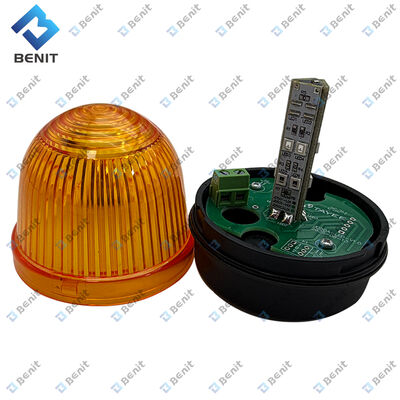 2147885 Geel alarmlicht + lampenscherm voor 3L-besturingsbak