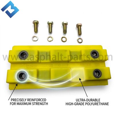 Polyurethaan rupsschoen 2411111 trackpad voor W200 W195 W155 W1900 wegfreesmachine