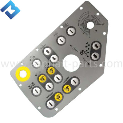 Benit Main Console Button Panel Film Sticker met cirkelring voor S1800 S1900 S2100 Asfaltverbeteraar