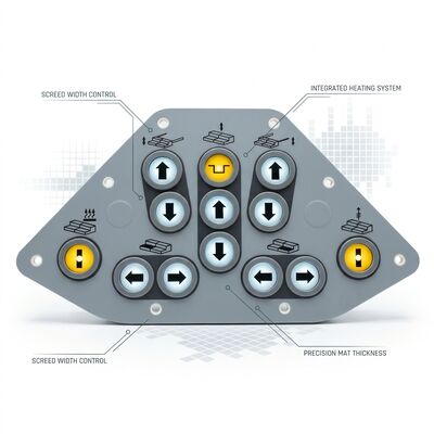 2134254 Asfaltscherm Onderdelen Hoofdconsole Afstandsbediening Vervanging Fit S1800 S2100-2 Control Panel