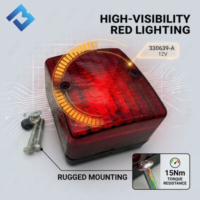 HD216 Onderdelen voor wegrolmachines 330639 12V achterlicht Achterlicht